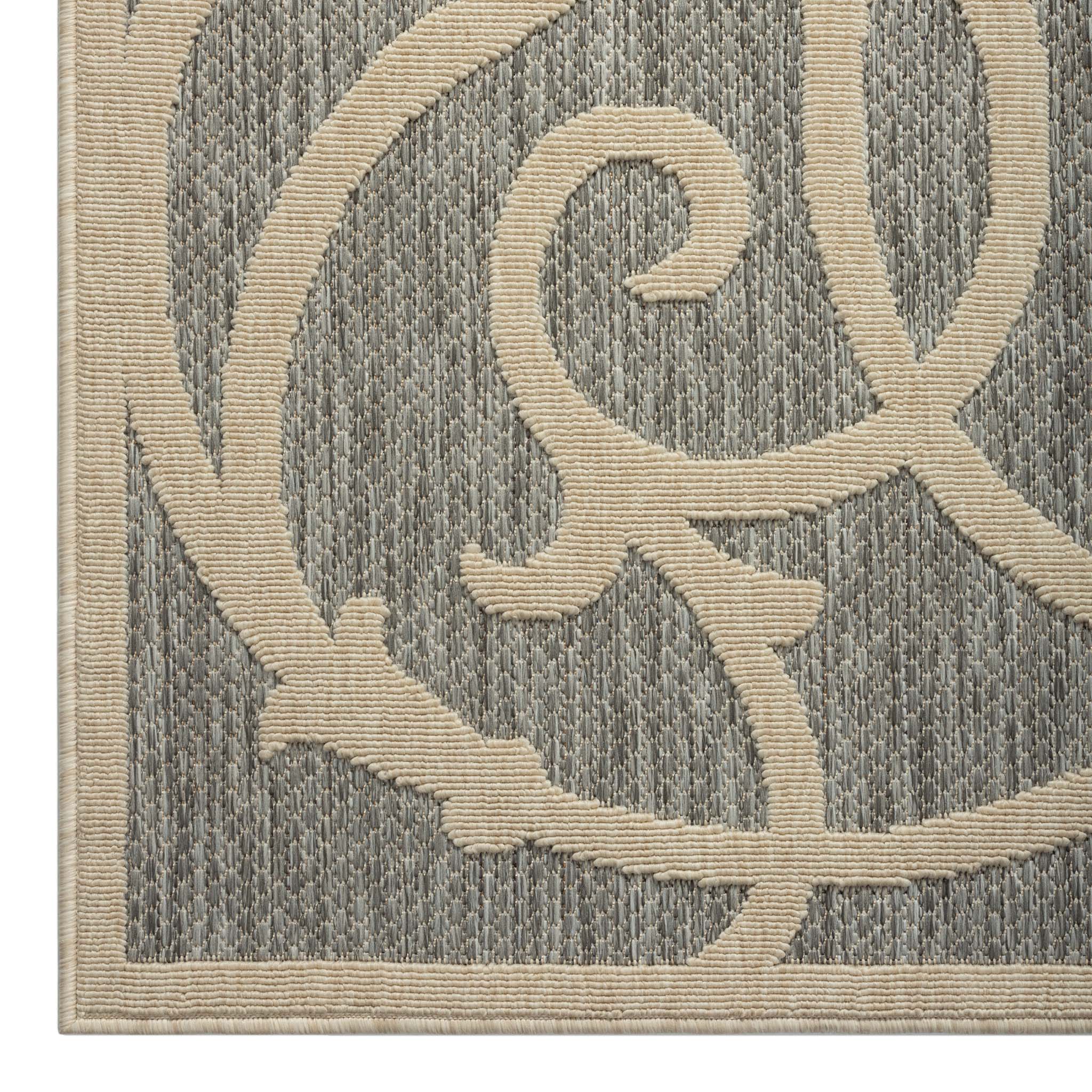 Alpha Outdoor Rug - Elegant Grey 160x230 cm