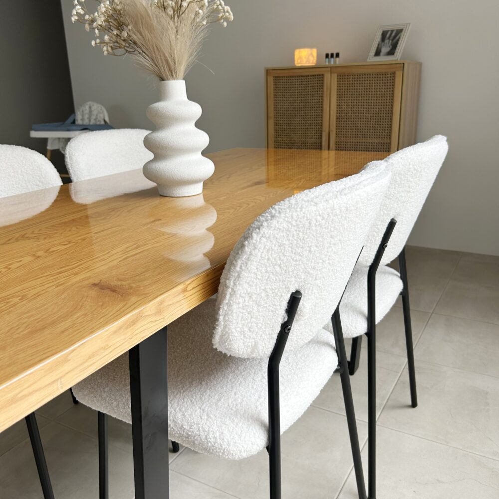 Natural 170cm Rectangular Dining Table