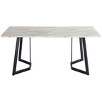 Marbleous Green Velvet Dining Set