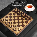 La Bella Black Velvet Storage Ottoman Bench