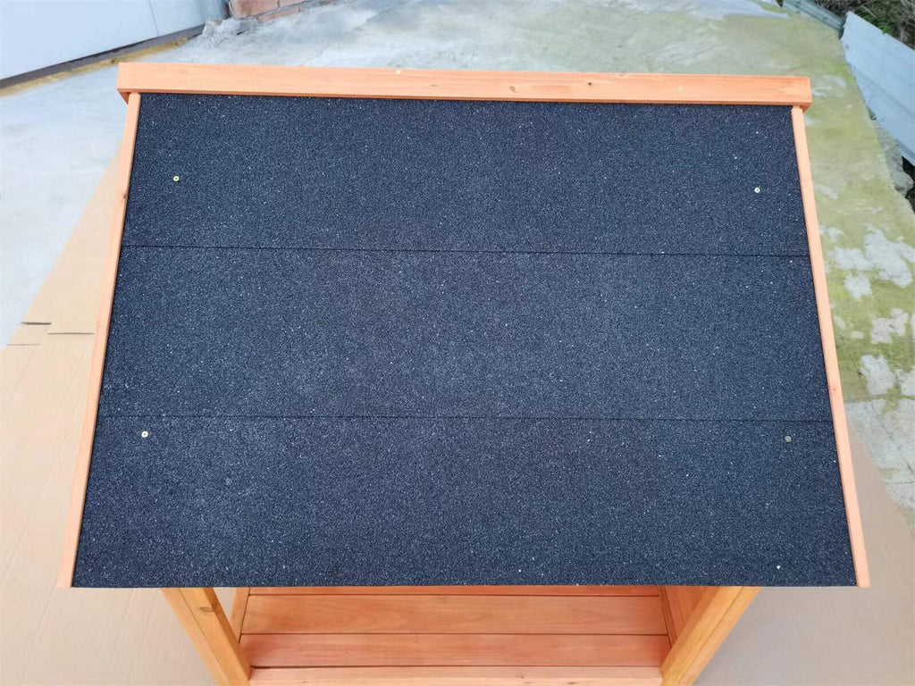 Wooden Timber Dog Kennel House, 130x105x100cm