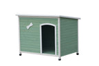 Medium Wooden Dog Kennel with Lift-Up Roof