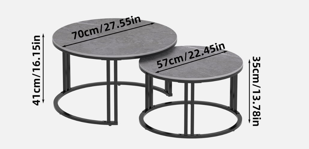 Premier Nested Coffee Table Set for Modern Living