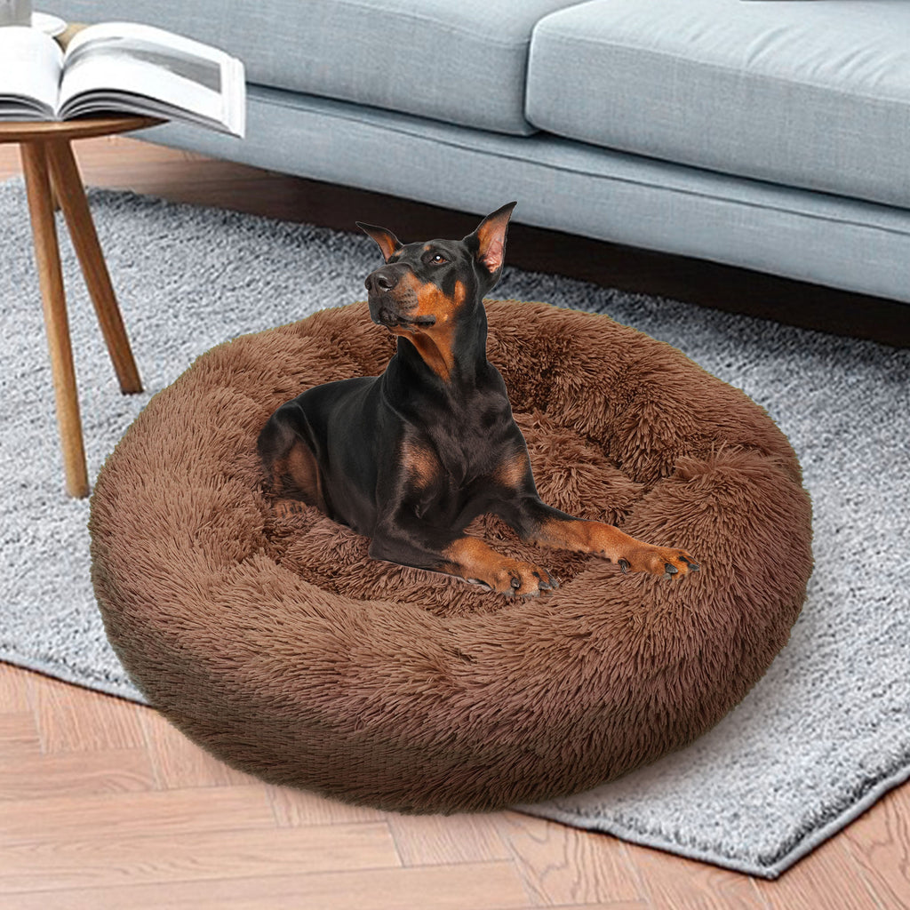 Pawfriends Plush Calming Pet Bed