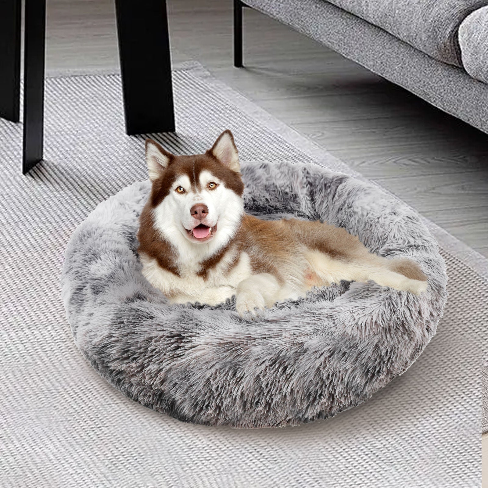 Pawfriends Plush Calming Pet Bed