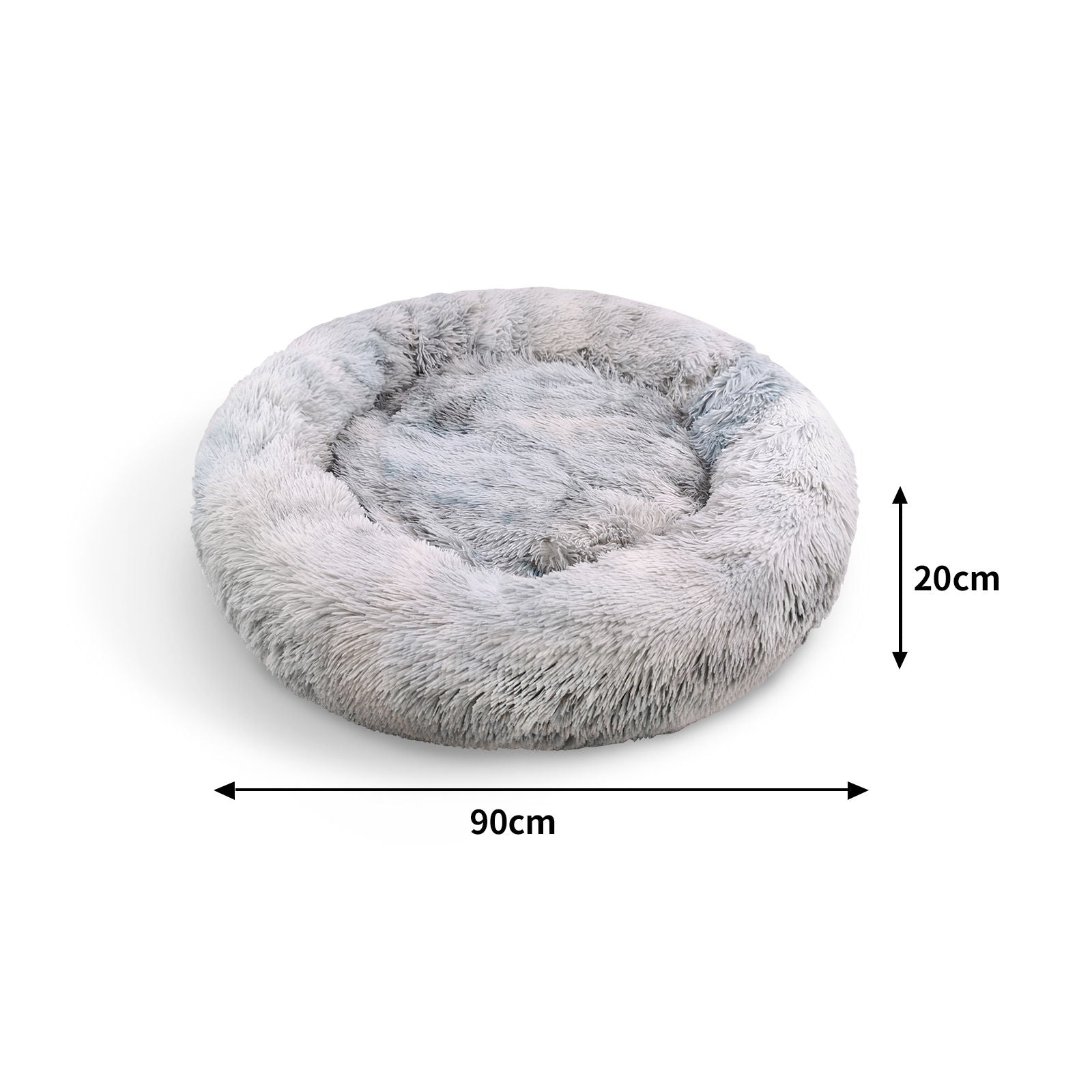 Pawfriends Plush Calming Pet Bed