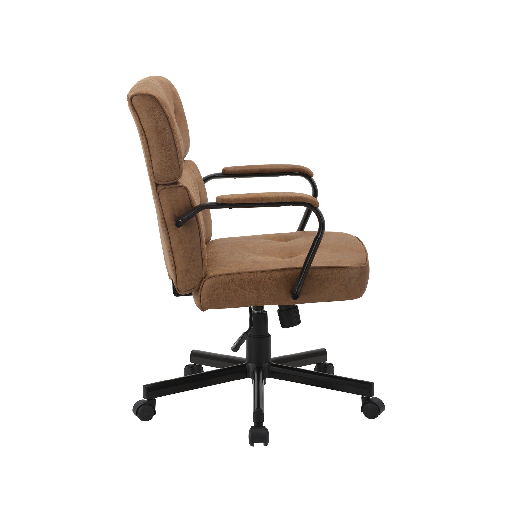 Beverly Brown Fabric Home Office Chair