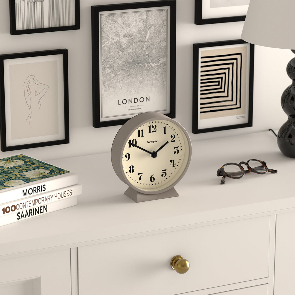 Theatre Mantel Clock -Various Colours