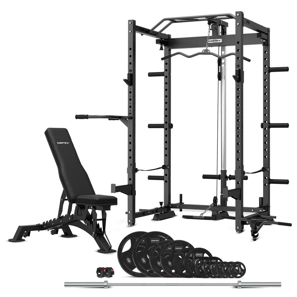 CORTEX PR4 Folding Power Rack & Weight Set