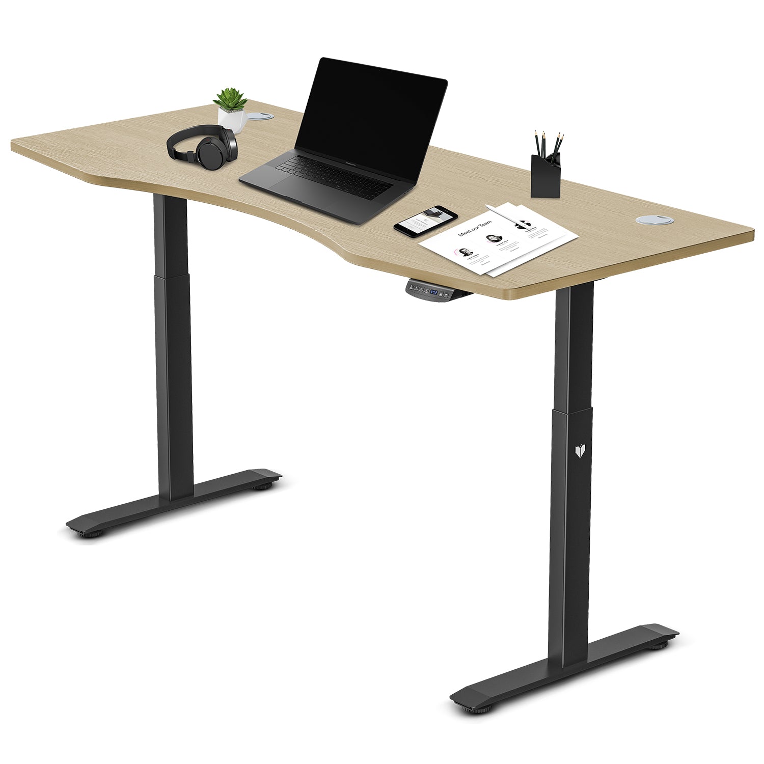 Lifespan Fitness ErgoDesk AUTO Series - Oak