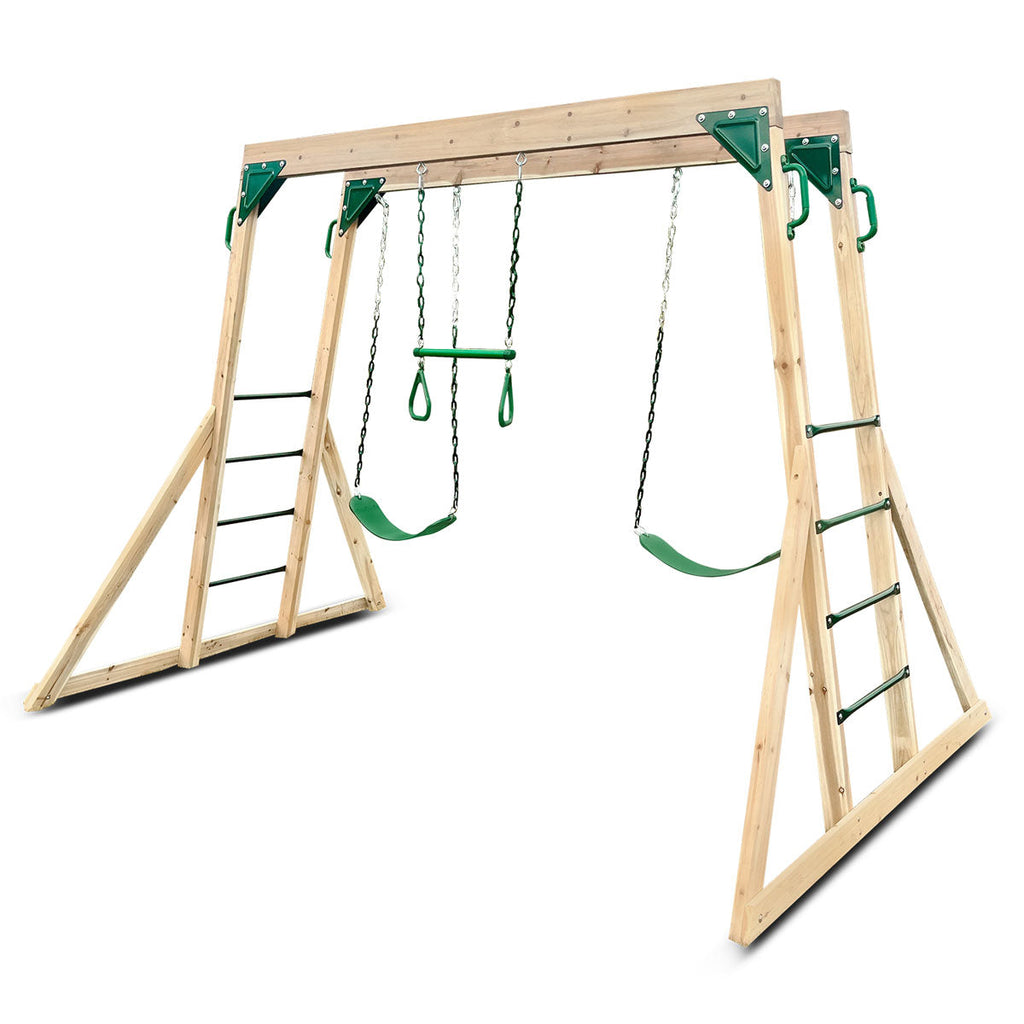 Lifespan Kids Daintree 2-in-1 Swing & Monkey Bar Set