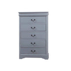 Spencer 4-Piece Grey Bedroom Furniture Set