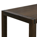 Chocolate Solid Acacia Wooden Dining Table 180cm