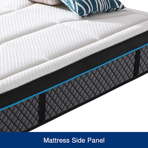 Coolmax Memory Foam Mattress with Pocket Coil Support