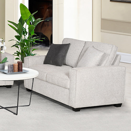 Milano 2 Seater Sofa Set in Grey
