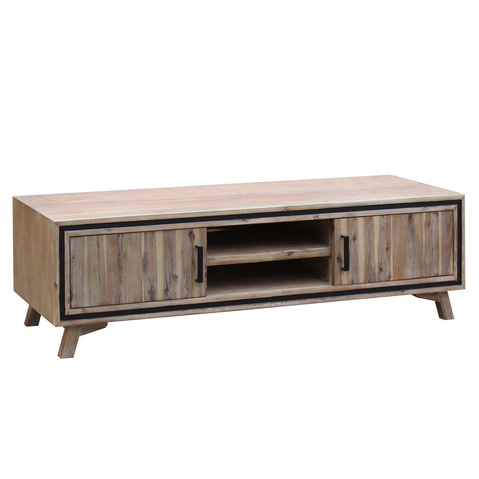 Seashore Solid Acacia Wood TV Cabinet