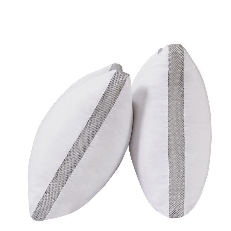 Luxurious Bamboo Cooling Plush Pillows Twin Pack