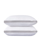 Luxurious Bamboo Cooling Plush Pillows Twin Pack