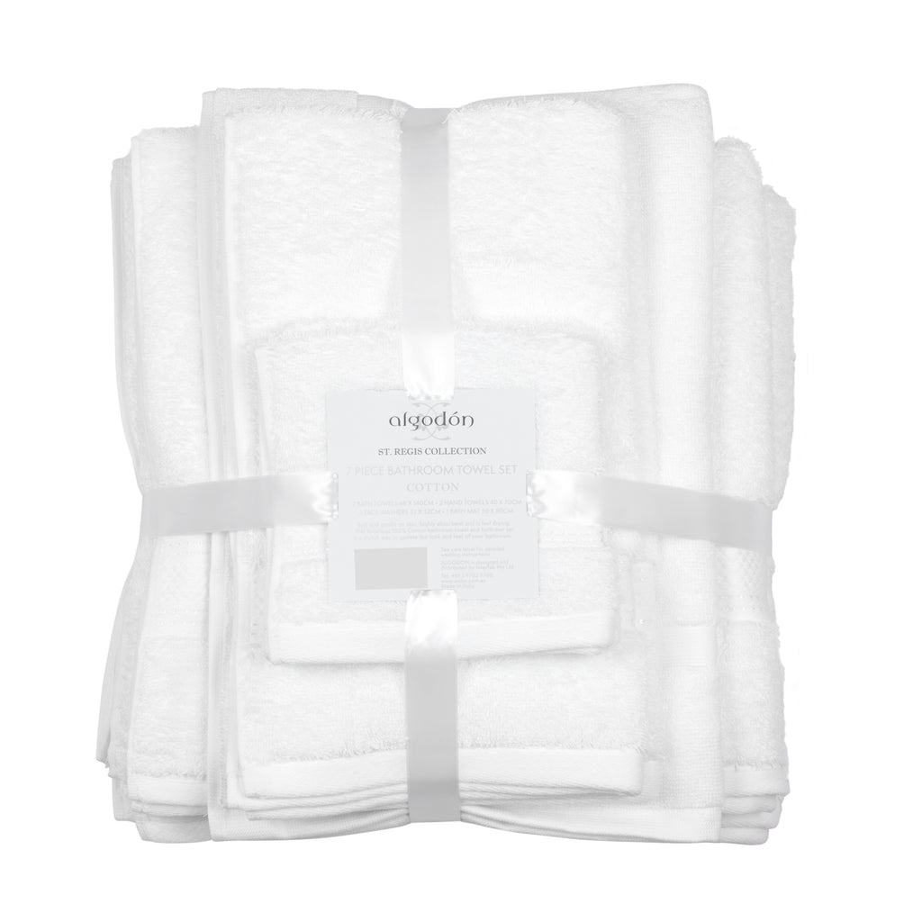 St Regis Collection Luxury Towel Pack - Premium Hotel-Style Bath Linens and Towels