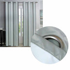 Coated Back Blockout Eyelet Curtains Pair 137x213cm