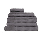Royal Excellency 7 Piece Cotton Bath Towel Set - Luxury Absorbent Soft Hotel Quality