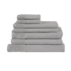 Royal Excellency 7 Piece Cotton Bath Towel Set - Luxury Absorbent Soft Hotel Quality