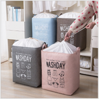 Ex-Large Collapsible Laundry Basket - Grey