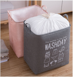 Ex-Large Collapsible Laundry Basket - Pink