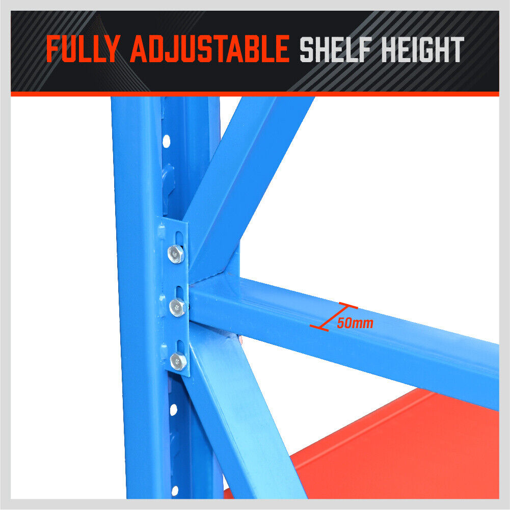 Heavy-Duty 2m Steel Storage Rack System