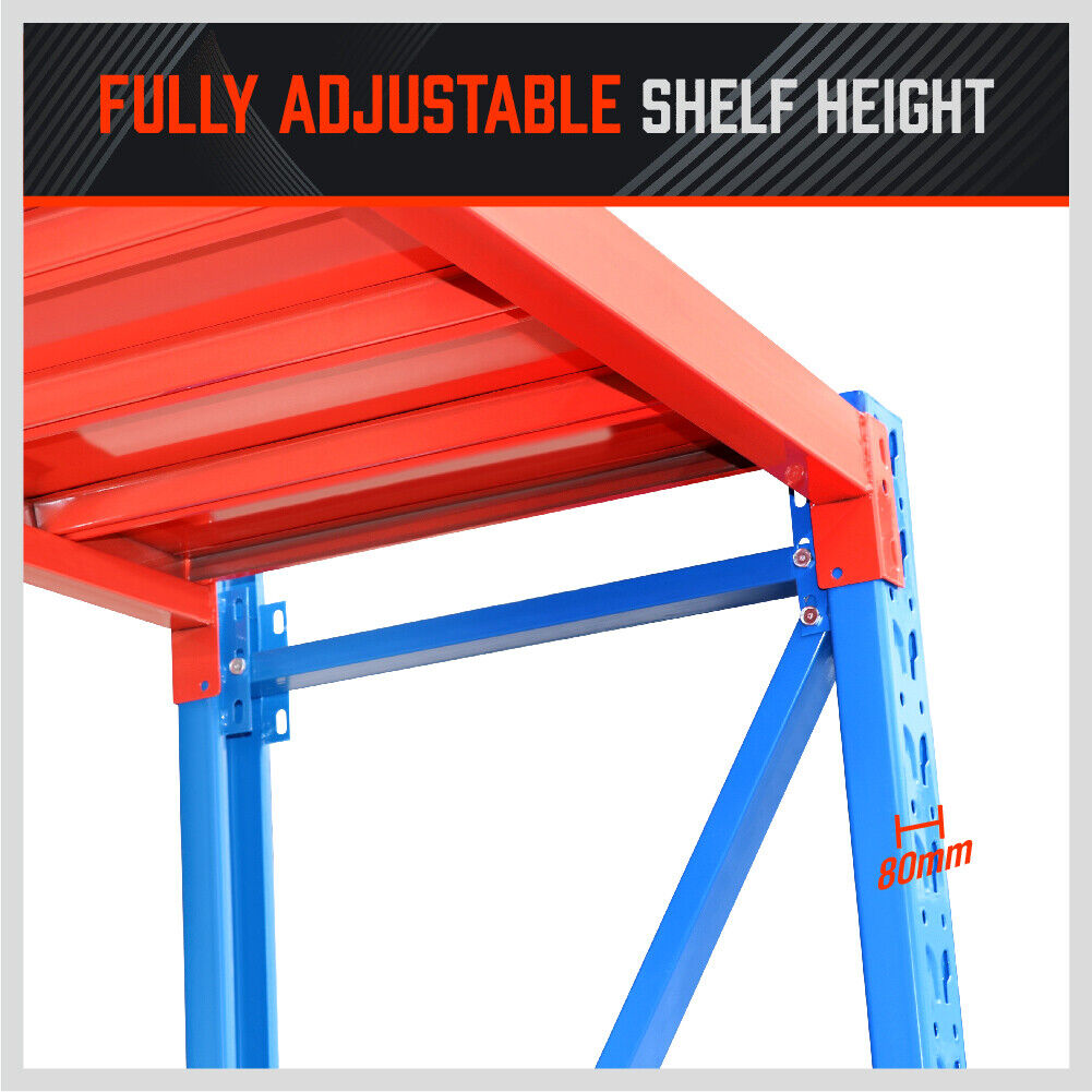 Heavy-Duty 2m Steel Storage Rack System