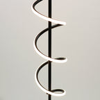Modern Black LED Floor Lamp for All Spaces