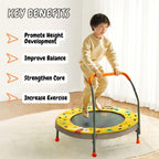 Foldable Children Trampoline Indoor Anti Collision Bouncer For Baby Sports