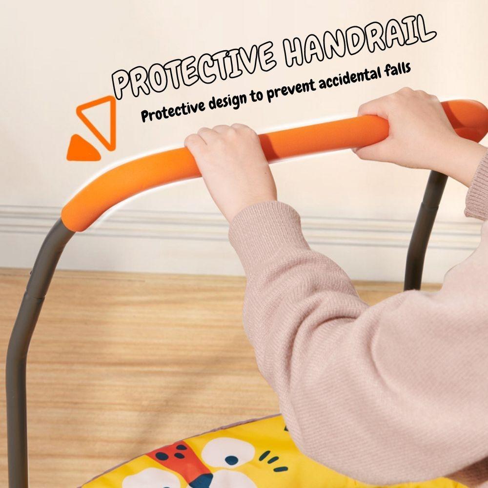 Foldable Children Trampoline Indoor Anti Collision Bouncer For Baby Sports