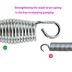 40 Inch Trampoline Gym Home Children Indoor Bounce Bed With Handrails