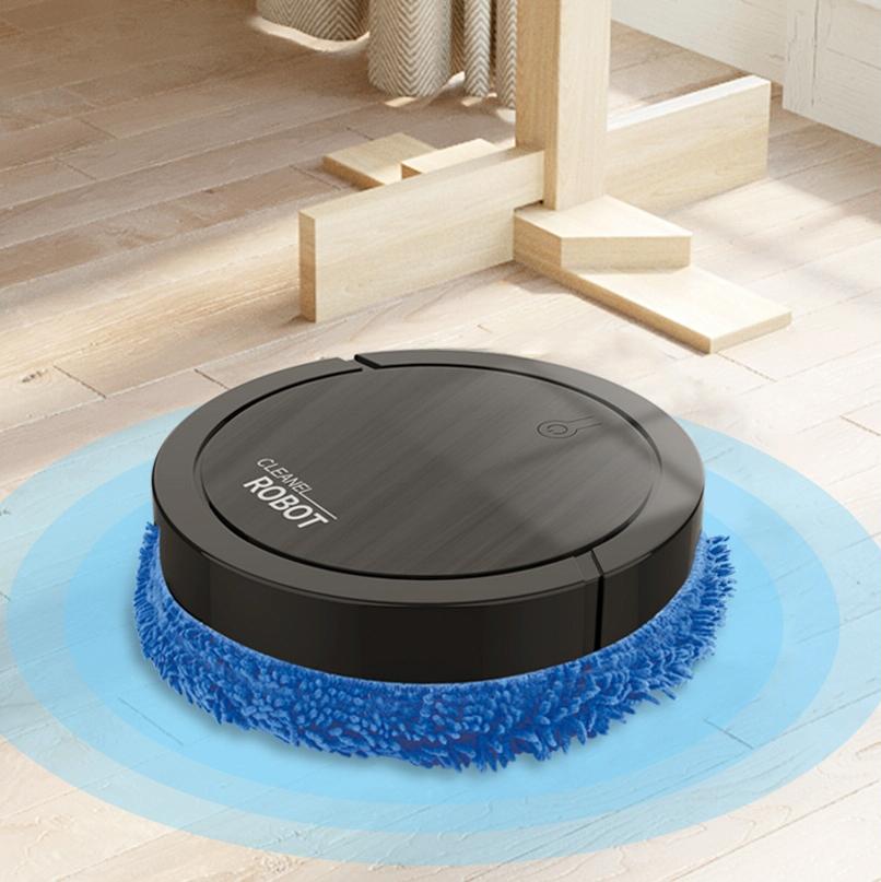 Smart Dual-Purpose Automatic Sweeper - Piano Black