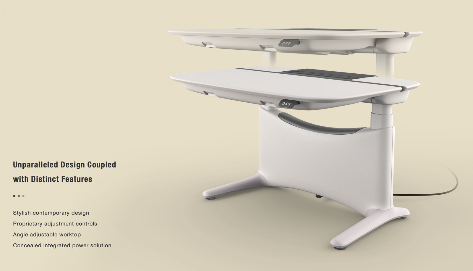 UPON MINI Motorised Height Adjustable Desk