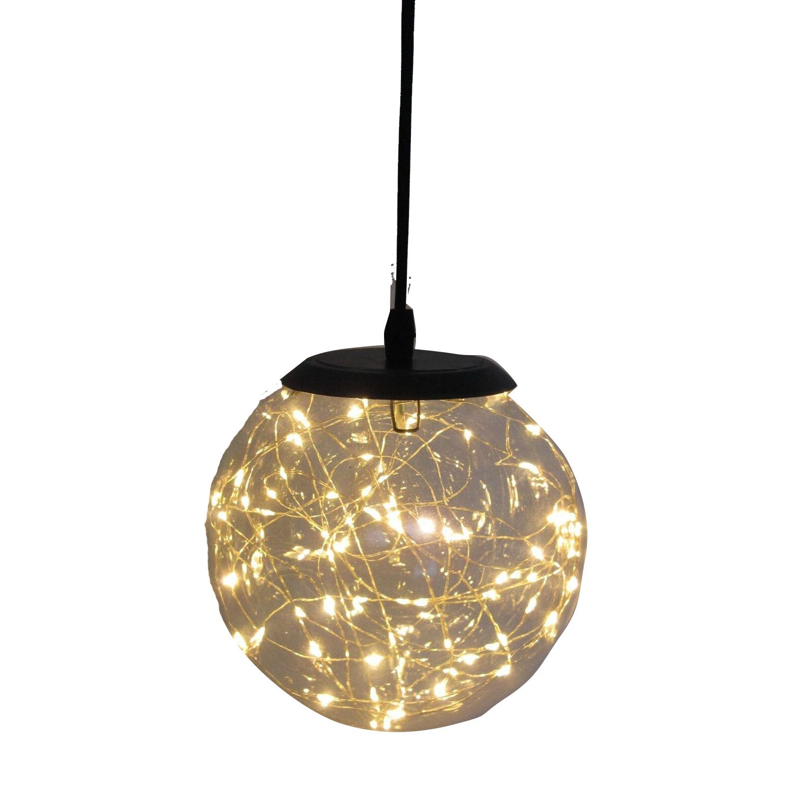 Elegant Round Glass LED Pendant Light