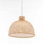 Natural Hand Woven Bamboo Dome Pendant Lamp