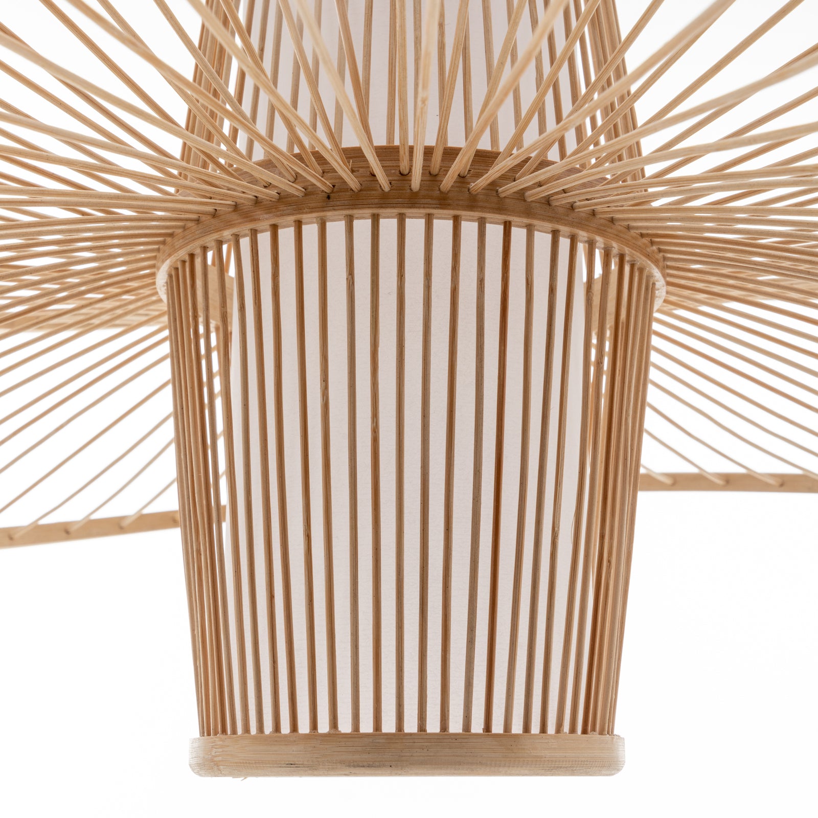 Elysian Breeze Double Bamboo Pendant Lamp