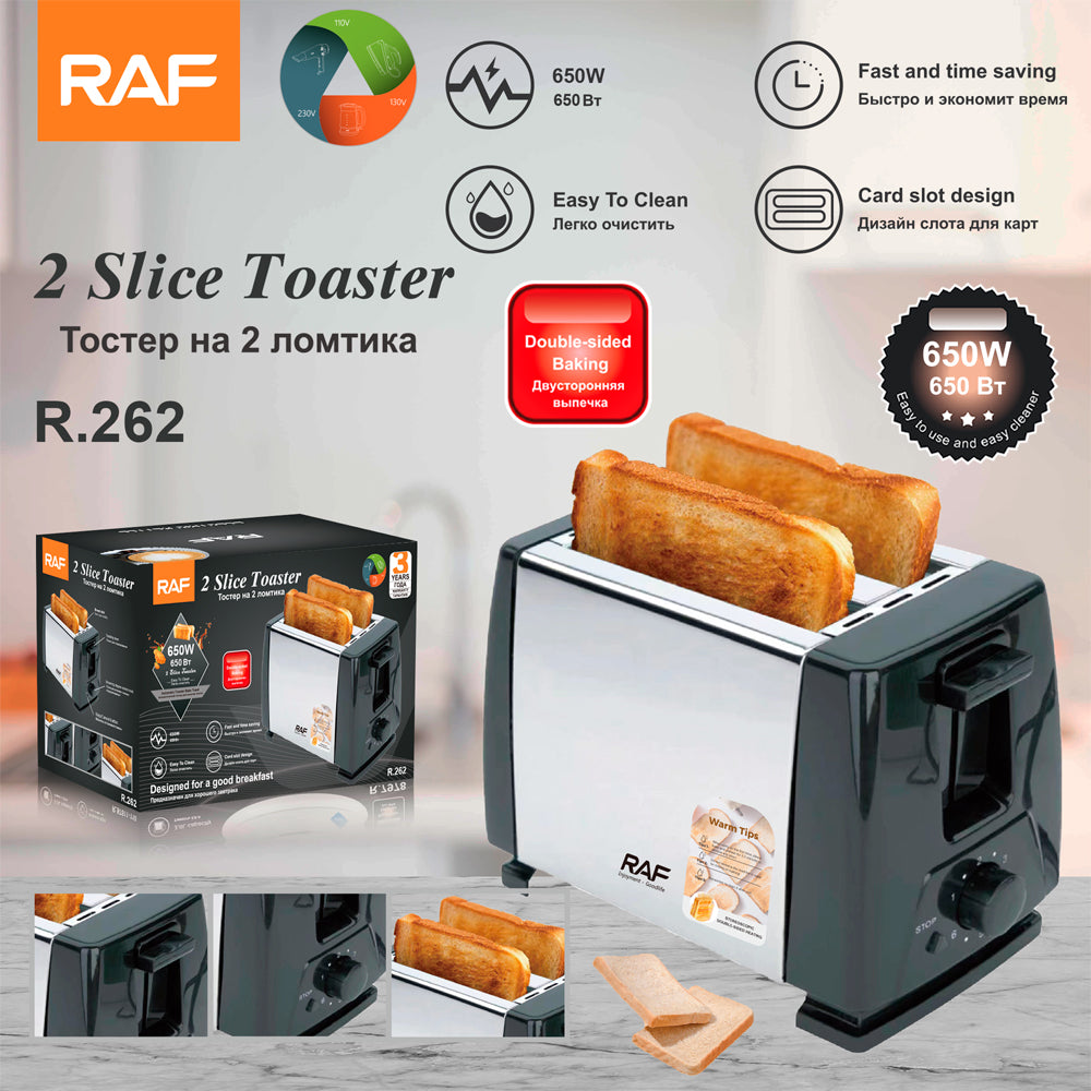2-Slice Toaster – Perfectly Toasted Bread, sandwich maker, best toasties
