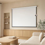 120-Inch Motorized Projector Screen with Remote