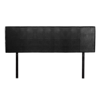 PU Leather King Bed Headboard Bedhead - Black