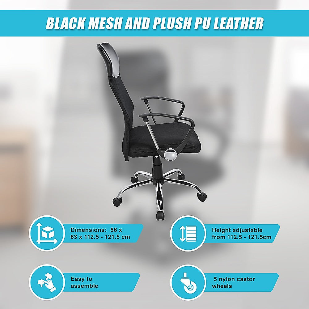 Black Executive Ergonomic Office Chair