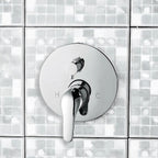 Chrome Bathroom Shower Wall Mixer Diverter w/ WaterMark