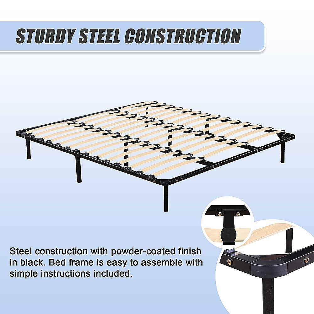 King Metal Bed Frame - Bedroom Furniture