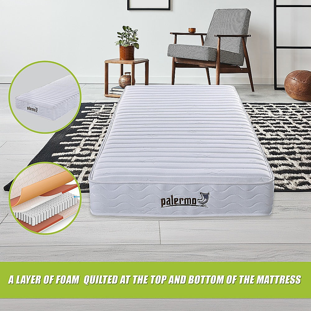 Palermo Contour 20cm Encased Coil Mattress