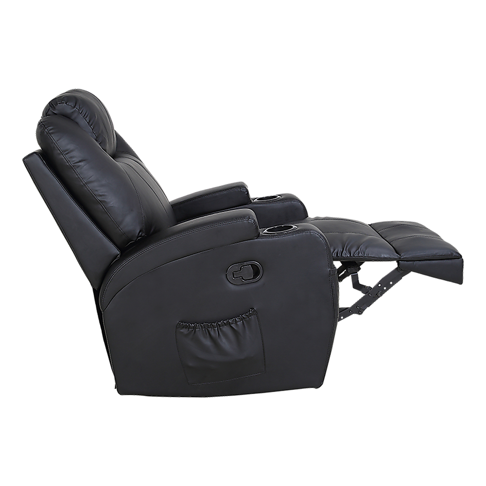 Palermo 360° Swivel Massage Sofa Chair Recliner with Heating Function