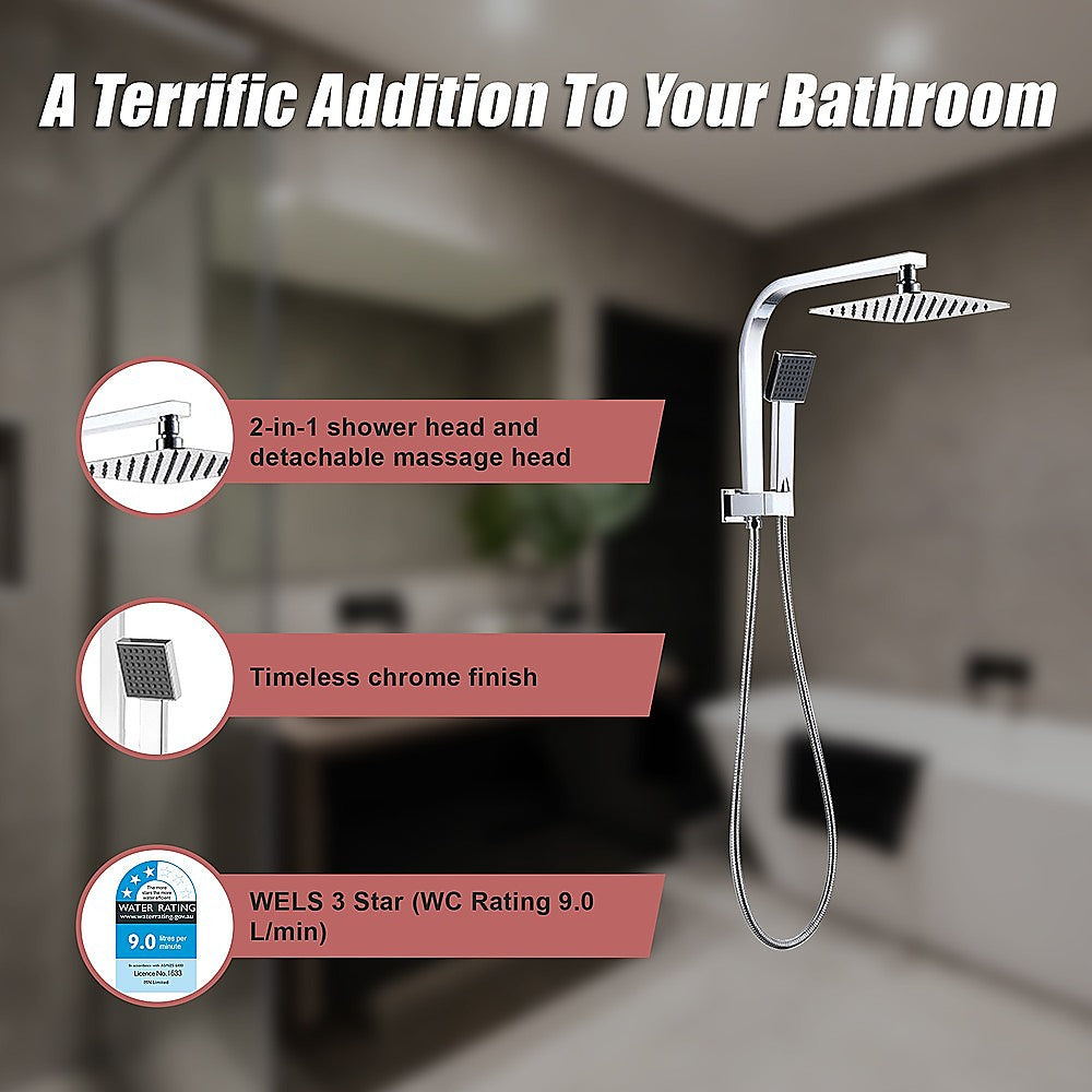 Allure Home 2-in-1 Massage Shower Mixer