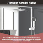 Allure Home 2-in-1 Massage Shower Mixer