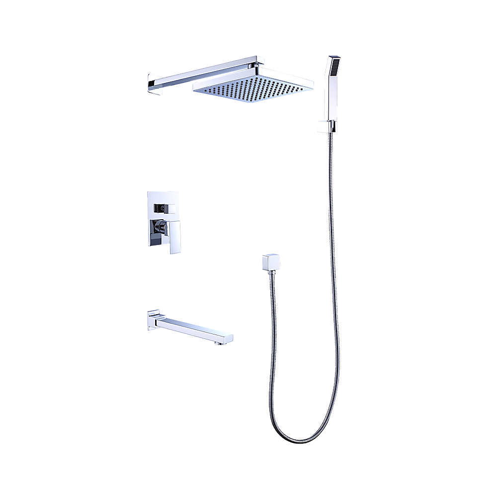 Luxurious 8" Rain Shower Head Mixer Set